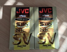 JVC S-VHS Master Tape SV180