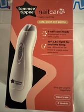 Tommee Tippee Electric Baby Nail File Kit, Super Quiet - Good Condition