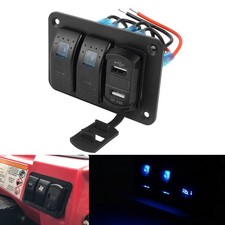 12V/24V 2 Gang Toggle Rocker