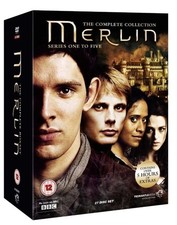 MERLIN COMPLETE SERIES 1-5 DVD