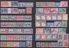 British Commonwealth GV, GVI Stamp Oddments MM, Used. Cat app £365
