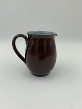 Denby Homestead Brown Stoneware Jug 1 Pint Vintage 1953-84 Brown Glaze