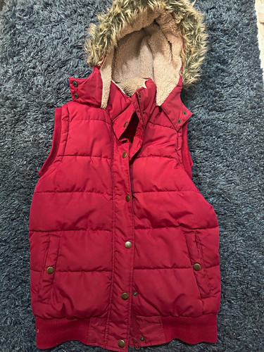 Women red hooded - red,