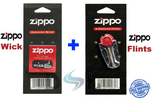 Zippo lighter flints wicks - zippo,