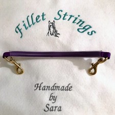 Horse Rug Fillet Strings with SOLID BRASS CLIPS (PVC Coated Tail Strap)