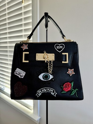 New aldo black handbag - new,