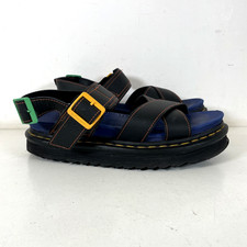 Dr Martens Vos ll Black Colour Block Hydro Sandals Size UK 6 EU 39