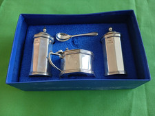 Sterling Silver boxed cruet