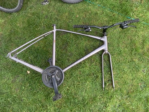 Giant bike frame with - bike, l