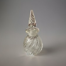 Studio glass miniature boxed signed perfume bottle by Eric White VGC 3.5 ins h