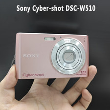 Sony Cyber-shot DSC-W510 12.1MP Digital Camera 4x Optical Zoom Pink English