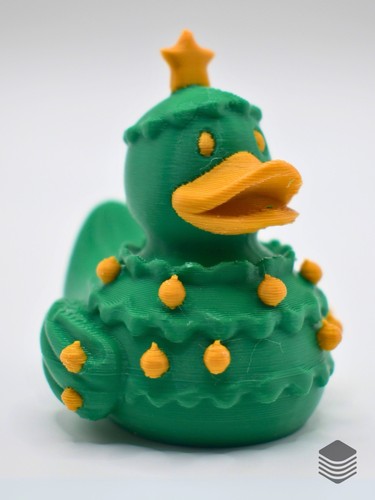 Christmas duck tree - duck,