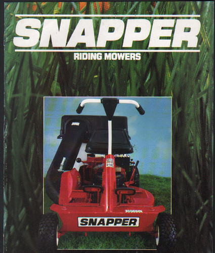 Snapper riding lawn mowers - lawn,