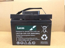 12v 26AH AGM/GEL GOLF TROLLEY