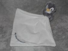 Marks and Spencer penguin comforter soft toy M&S white My First Christmas