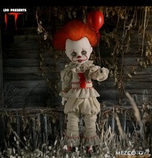 Mezco Living Dead Dolls Presents IT Pennywise 10" Collectible Doll Horror Figure