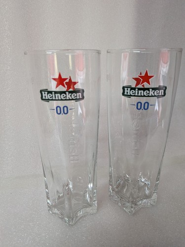 Heineken zero pint glasses - pint,