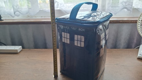 24cm tall tardis cool bag - tardis,