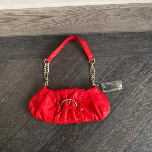 Jane norman red faux leather - faux,