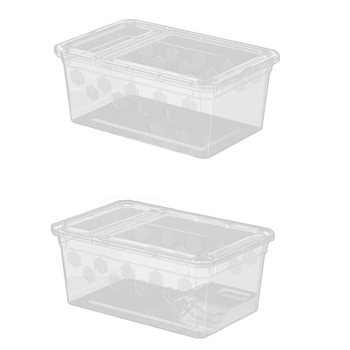 Reptile feeding box portable - reptile,