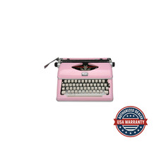 Royal Classic Manual Typewriter (Pink)