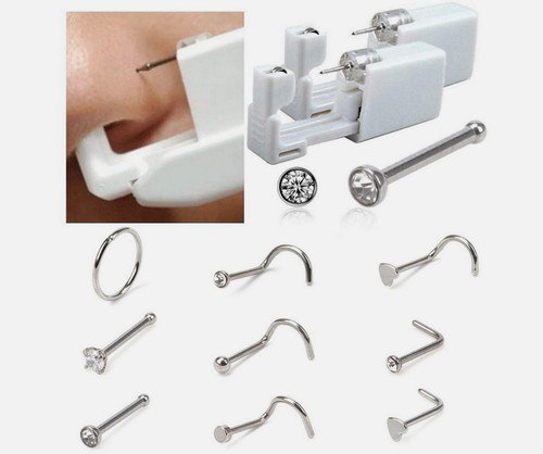 2pcs disposable ear - 2pcs, nose