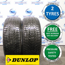 X2 PW 225/40R18 225 40 18 DUNLOP SP WINTER SPORT 4D 92V M+S XL TYRES *6MM (27N)