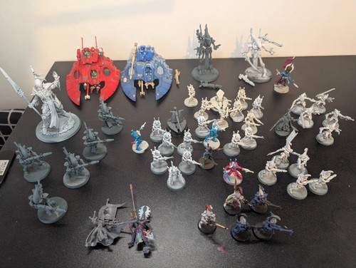 Warhammer 40k eldar army - warhammer,