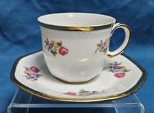 Vintage Schirnding Bavaria Floral Coffee Cup and Saucer