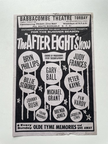 1950 1960s babbacombe theatre - 1950-1960s,