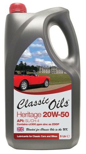 Classic oils heritage - oils, 20w50