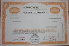 SPECIMEN Stock Certificate