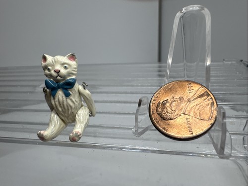 Vtg hantel miniature - vtg, pewter