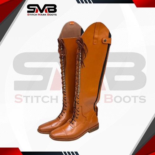 Men brown leather - leather, tall