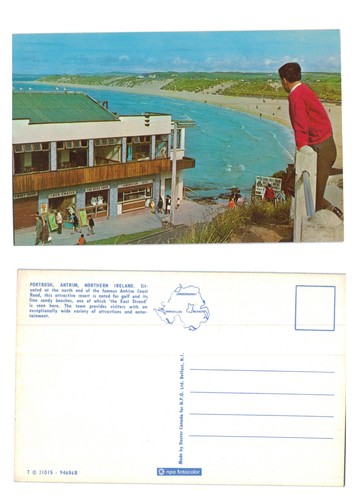 Postcard portrush east - postcard, portrush,