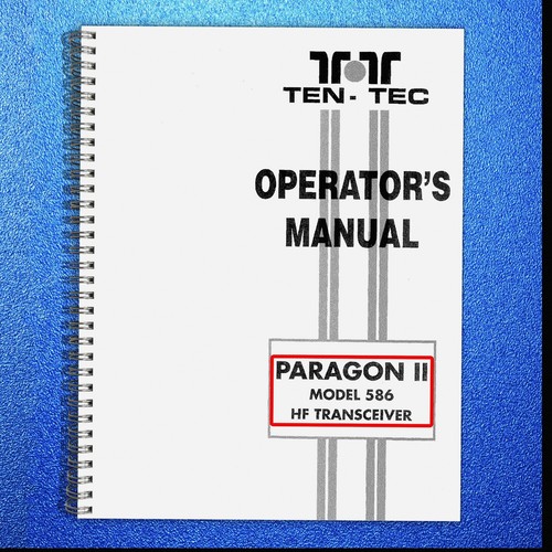 Ten tec paragon model - paragon, 586