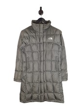 The North Face 600 Puffer Jacket Size S/P UK 8 In Grey Women's Metropolis Down