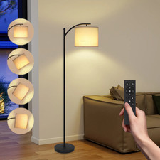 Modern LED Floor Lamp Dimmable Standing Light with Remote Control Living Room