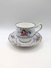 Royal Albert Petit Point Teacup With Saucer 