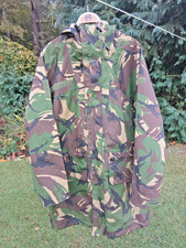 DUTCH ARMY WATERPROOF JACKET 180/96 UK MEDIUM/LARGE GORETEX CAMO MENS SUPERGRADE