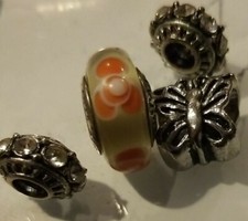 NEW BUTTERFLY STERLING Charms