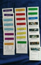 INDIVIDUAL BATMAN AND ROBIN MONOPOLY 1997 CARDS  SEE DROP DOWN MENU