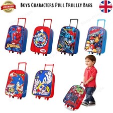 Boys Characters Pull Trolley