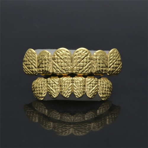 14k gold plated pattern - w/, hip