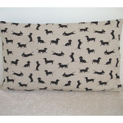 Dachsund dog cushion cover - cushion,