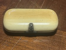Antique French 19th Century Celluloid Faux Ivory Coin Purse