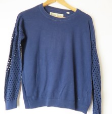 Jack Wills Ladies Navy Blue Knitwear top size 8