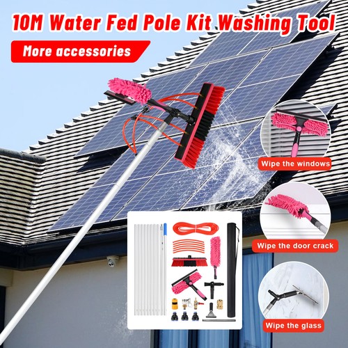 Water fed pole - 10m, solar