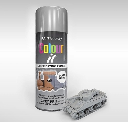 Grey primer spray - primer, paint