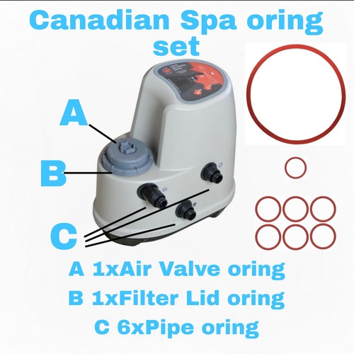 Canadian spa ring - canadian, set|